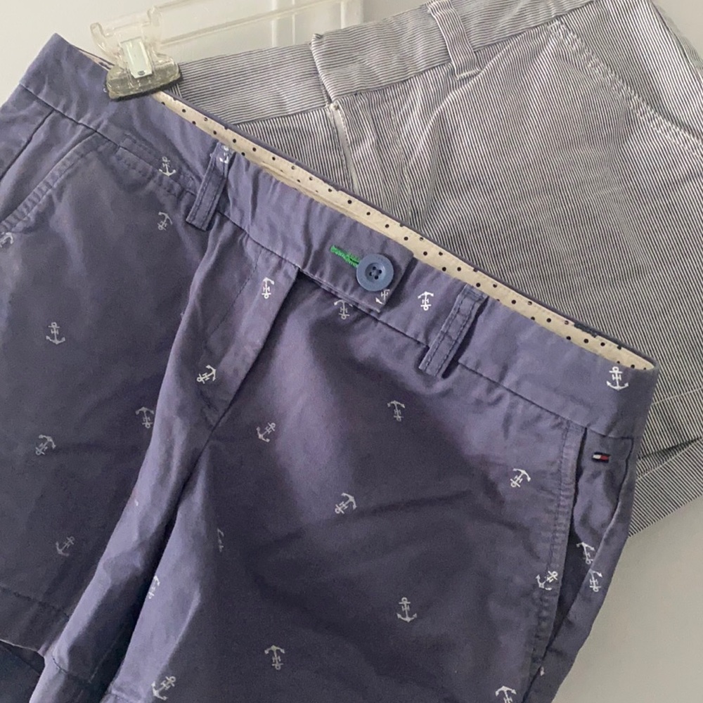 Tommy shorts both pairs
